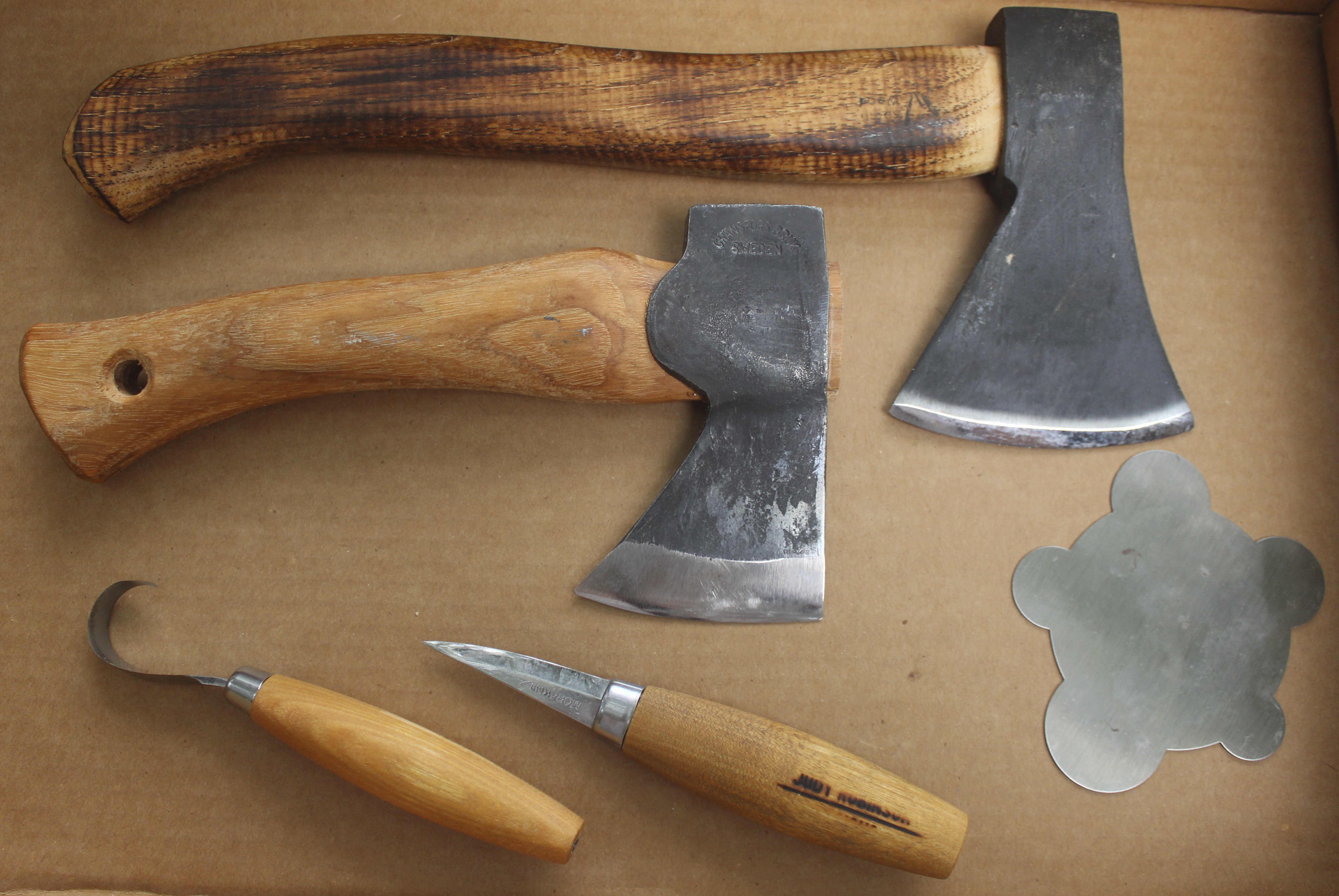 The Right Axe for Spoon Carving – Judy Robinson Designs & Art