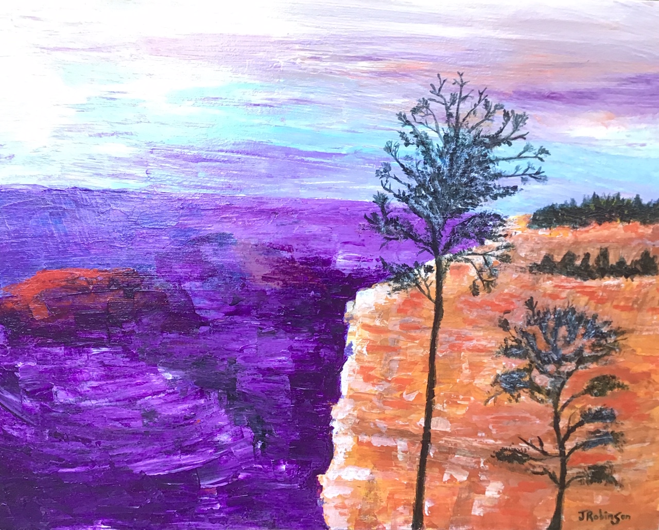 Acrylic Grand Canyon Sunset