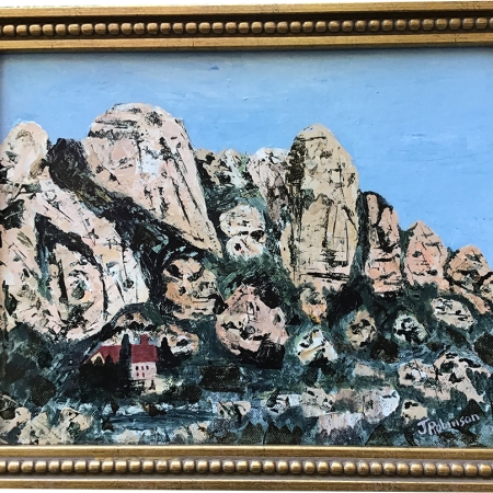 Acrylic Painting Montserrat